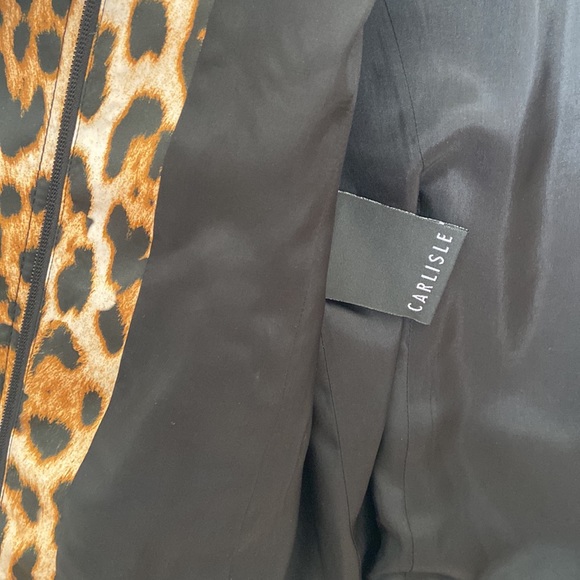 Carlisle Leopard Print Jacket Size 0 - Picture 3 of 14